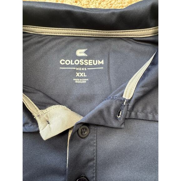GEORGETOWN COLOSSEUM MEN'S Golf Polo/Shirt XXL, Lightweight Performance Material - Picture 3 of 9